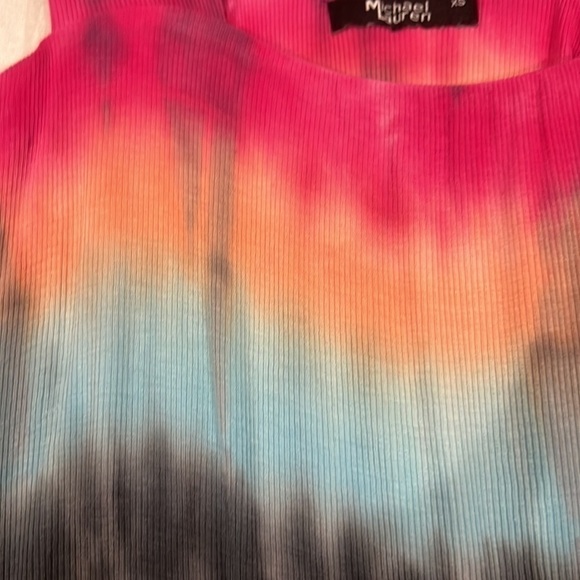 MICHAEL LAUREN TIE DYE TOP SIZE XS - Picture 4 of 7